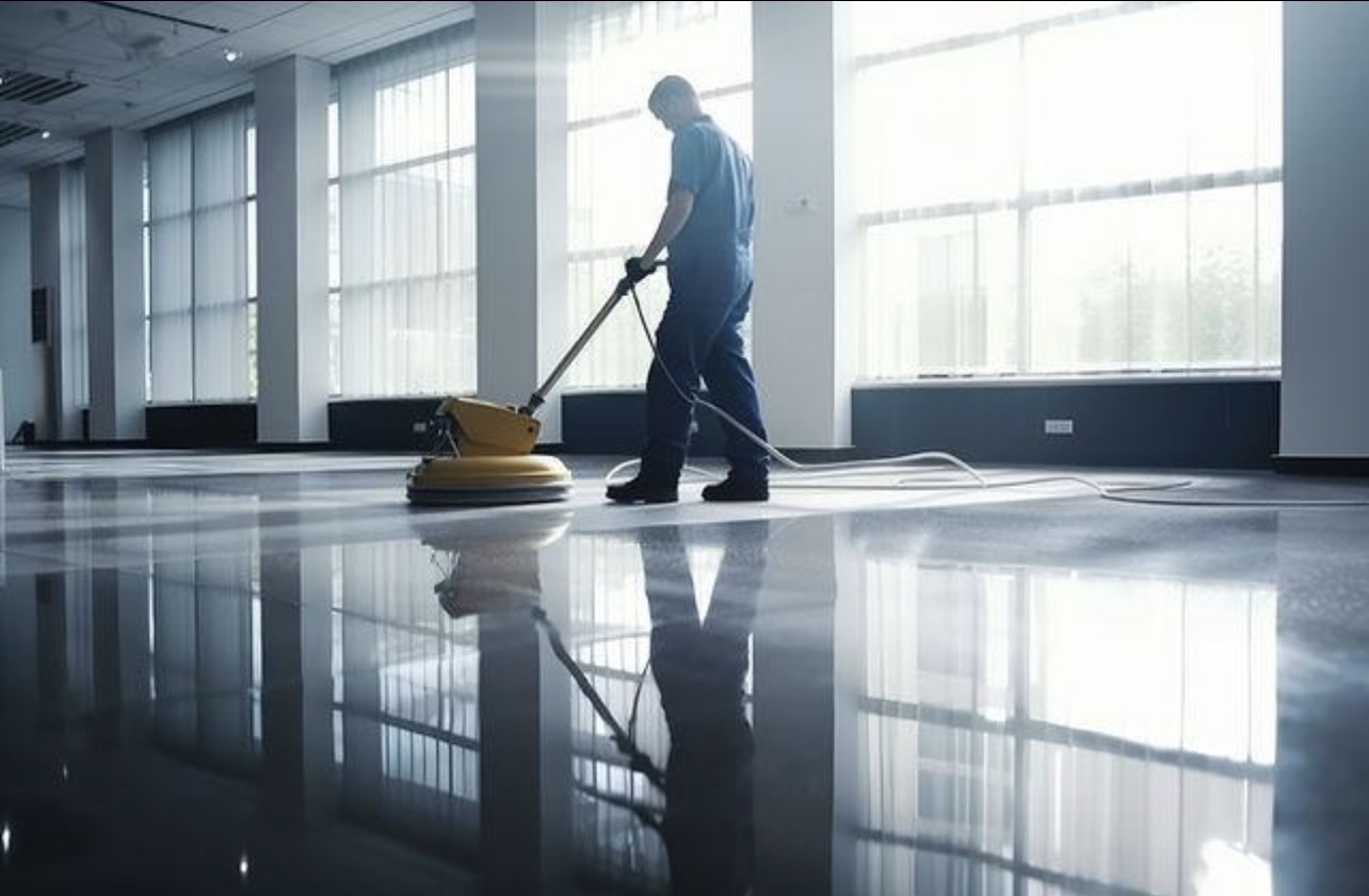 Sauberer, frisch vorbereiteter Wohnraum